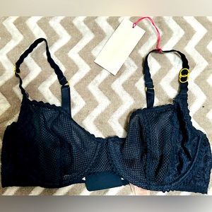 Stella McCartney Night Sky Wire Bra 34D